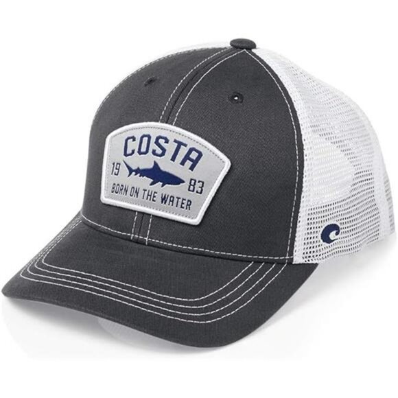 Mens Trucker Hat Mesh Back Adjustable Snapback Fishing Outdoor Baseball Cap - Picture 4 of 4